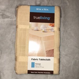 Rectangle fabric tablecloth